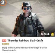 Thermite's outfit in Tom Clancy's The Division 2