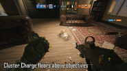 Fuze activating his Cluster Charge