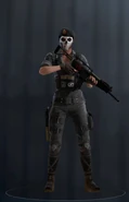 Caveira armed with SPAS-15 (Pre-Blood Orchid)