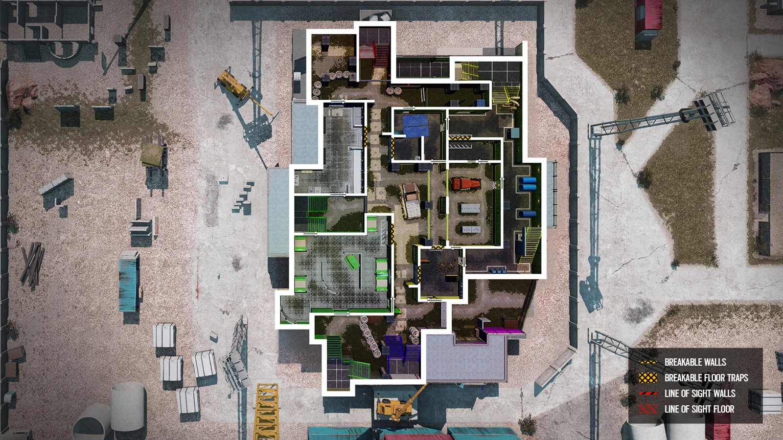 Rainbow Six Siege headshot percentage setup in Rainbow Six Siege — Chalet kitchen guide