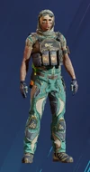 Valkyrie Seaweed Drip Uniform