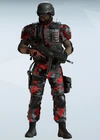 Castle Scarlet Camouflage Uniform