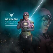 Dokkaebi as she appears in Tom Clancy's Elite Squad