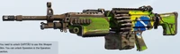 Brasil M249 Skin