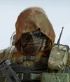 Kapkan Coarse-Grained Hood Headgear