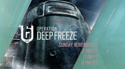 When does Rainbow Six Siege Year 8 Season 4: Deep Freeze Launch?