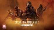 Ash, Finka, Thatcher, and Nomad in the promotion for the Operation Amber Sky live event