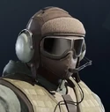 Jager Faded Leather Headgear