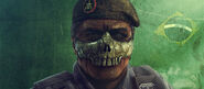 Capitão in the Capitão Bundle with Skull Rain signature headgear