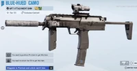 Blue-Hued Camo Attachment Skin