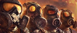 Mute, Smoke, Sledge and Thatcher in the Scorched Headgear Bundle