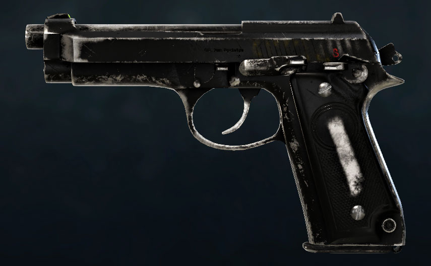 rainbow six siege caveira pistol