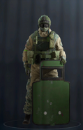 Fuze armed with Ballistic Shield (Pre-Blood Orchid)