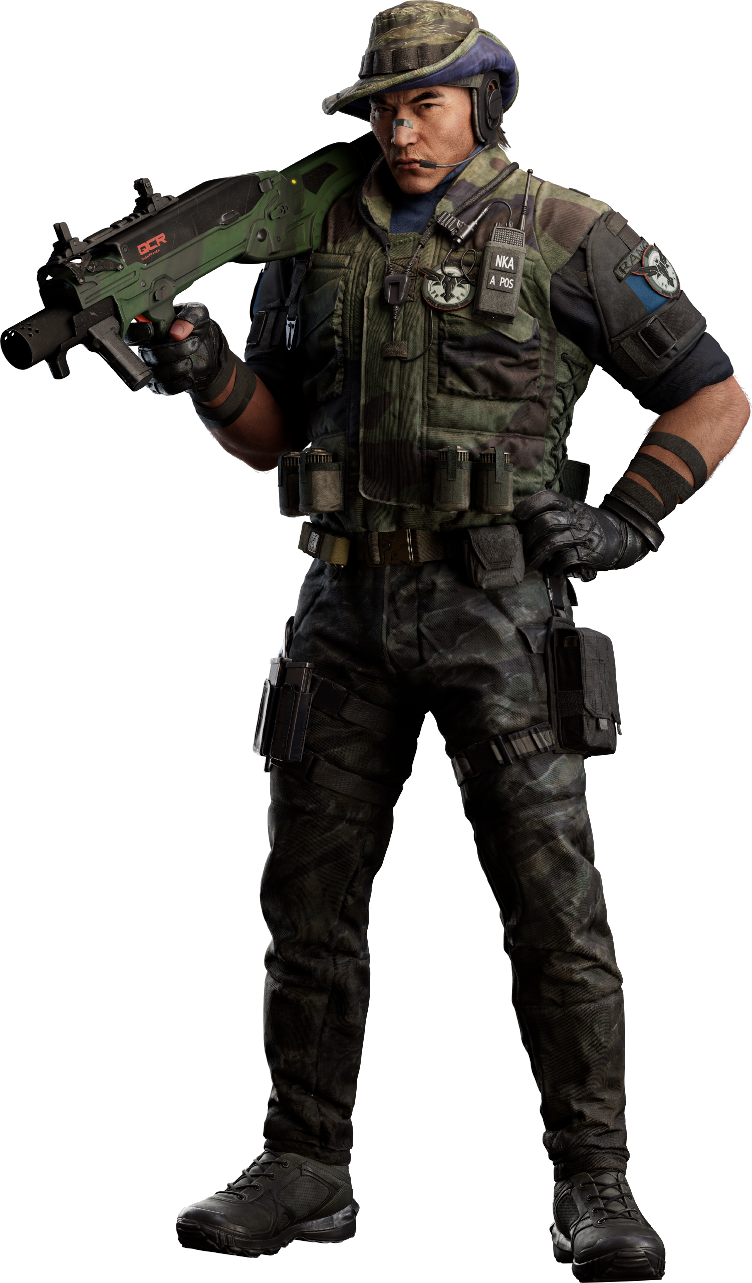 I just noticed Frost is wearing an Under Armour cap. Are there more branded  (clothing) items in the game? : r/Rainbow6