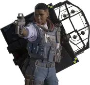 In-game default appearance (half body)