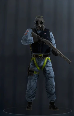 Thatcher armed with an M590A1 (Velvet Shell)