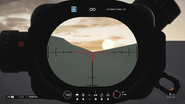 Aiming Down the 5x Scope