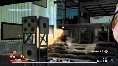 Gameplay of the MP7A1 in Vegas 2