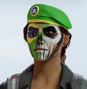 Caveira Brasil Headgear