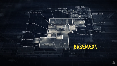 Siege Bank basement rooms