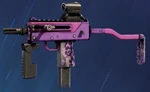 Purple Fluff SMG-11 Skin