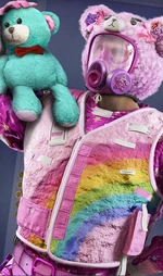 Thatcher Unbearably Pink Operator Portrait