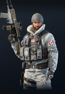 Buck armed with his C8-SFW