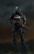 Rook armed with a SG-CQB (Post-Blood Orchid)