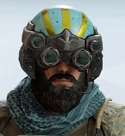 Blackbeard Peacock Spider Headgear