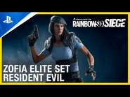 Rainbow Six Siege - Zofia Elite Set- Resident Evil Collaboration - PS4