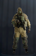 Kapkan armed with a 9×19VSN (Pre-Blood Orchid)