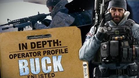 Rainbow Six Siege - Operator Profile BUCK