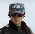Ash Pixel Navy Headgear