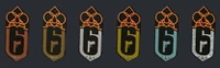 Blood Orchid Ranked Charms