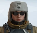 Zofia Arctic Moss Headgear