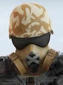 Mute Toxic Sandstorm Headgear