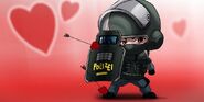 Offical Valentine's Day art of Blitz