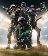 Sledge, Mira, Dokkaebi, and Jager as seen in many promotional images