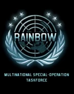 Rainbow Logo as seen in Tom Clancy's Rainbow Six: Shadow Vanguard