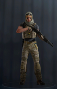 Valkyrie armed with SPAS-12 (Pre-Blood Orchid)