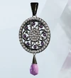 Lavender Bling Charm