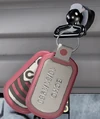 Echo Dog Tag Charm
