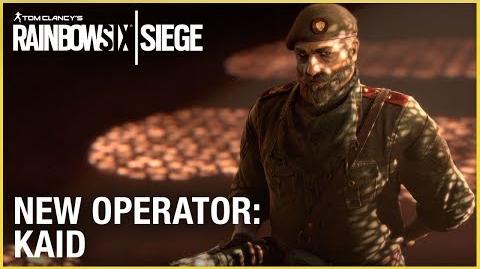 Rainbow Six Siege Operation Wind Bastion - Kaid Trailer Ubisoft NA