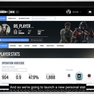 My Siege Stats Rainbow Six Wiki Fandom