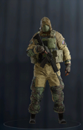 Kapkan armed with an SASG-12 (Pre-Blood Orchid)