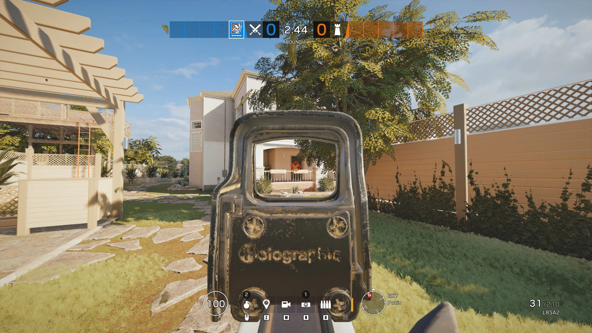 Rainbow Six Siege counter spawn peek lines in Rainbow Six Siege — Border attic guide