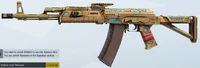 Henna Varnish AK74M Skin