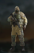 Kapkan armed with an SASG-12 (Post-Blood Orchid)