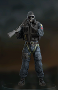 Mute armed with M590A1 (Blood Orchid)