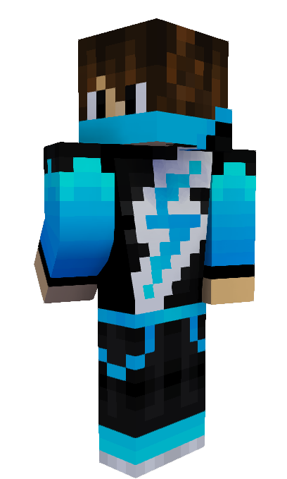 I made this skin i called it ninja herobrine